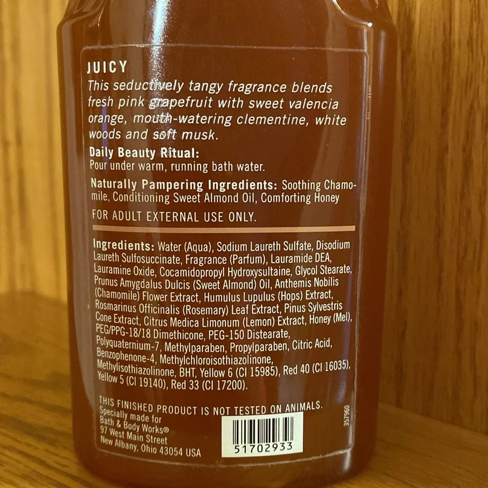 Bath & Body Works bath body